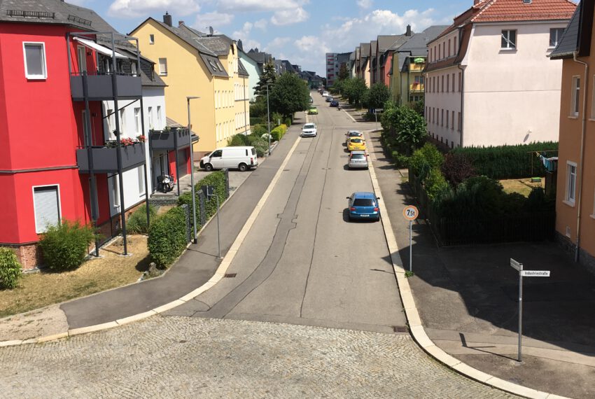 Blick auf Strohbachstraße